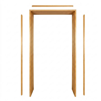 Jamb Kit Pine Wood with Two Jambs, One Header and Three Door Stops