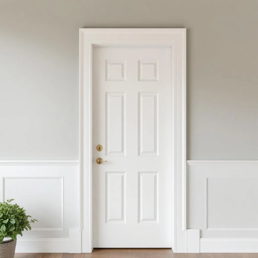 Jamb Kit Pine Wood with Two Jambs, One Header and Three Door Stops