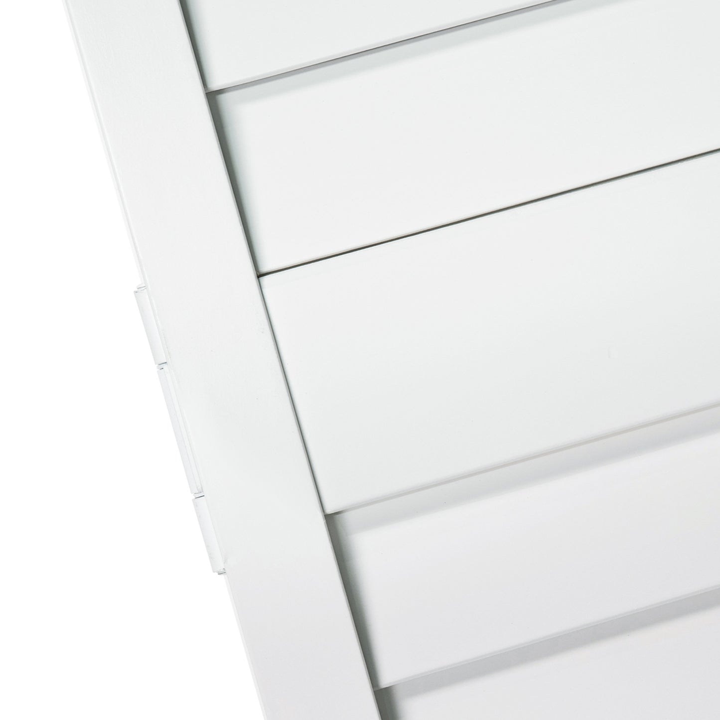 Plantation Louver Louver White Solid Pine Core Bi-fold Door