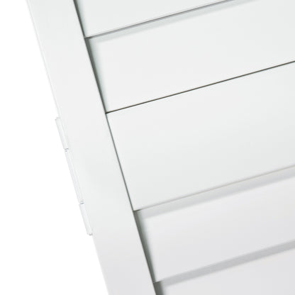 Plantation Louver Louver White Solid Pine Core Bi-fold Door