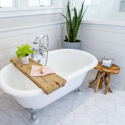 Nickel Gap White Shiplap Boards 9/16 in. x 7 ft.