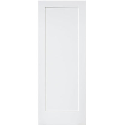 Shaker 1 Panel Solid Core White Interior Door Slab