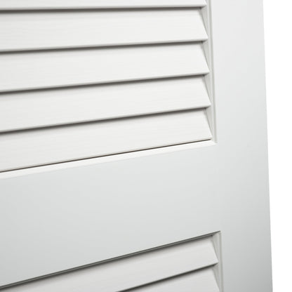 Plantation Louver Louver Solid Core White Interior Door Slab