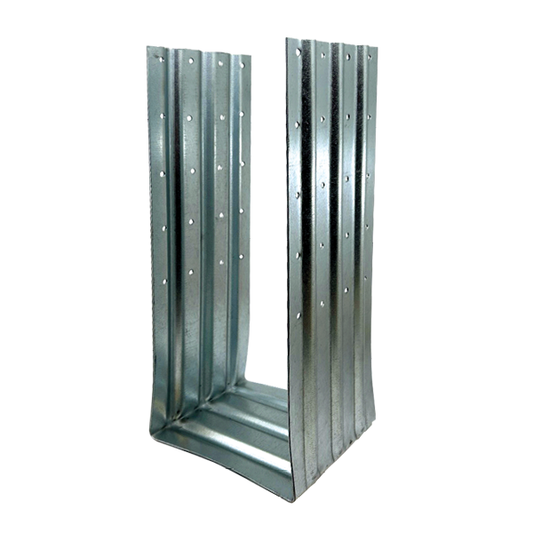 Atlas Galvanized Steel Post Foot Anchor for concrete (4-pieces)