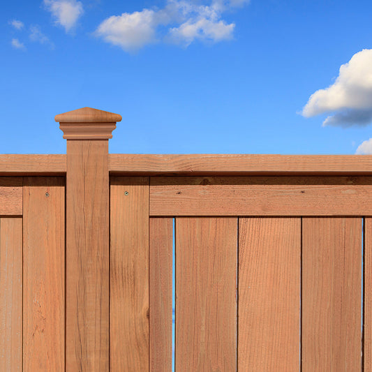 Federal Redwood Post Cap Slip Over