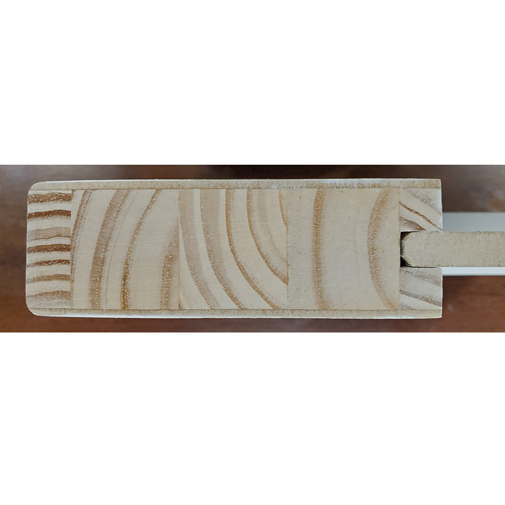 Shaker 1+2 Panel Solid Core White Interior Door Slab