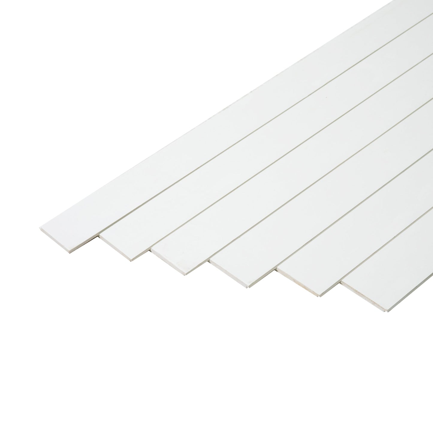 Nickel Gap White Shiplap Boards 9/16 in. x 7 ft.
